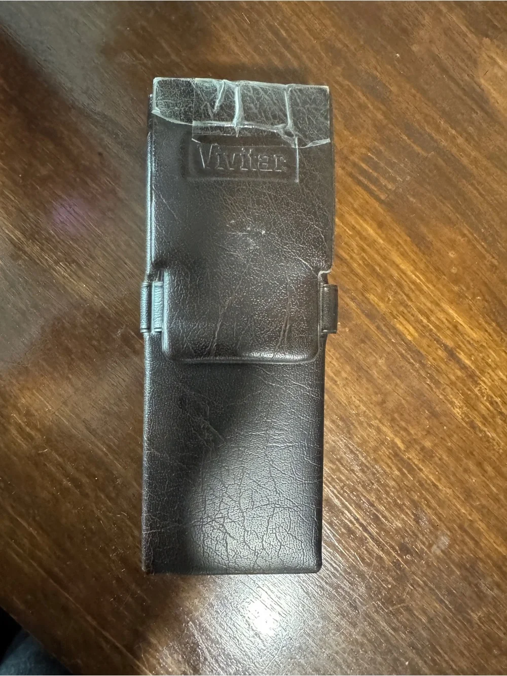 Vivitar Vintage Camera & Original Case with Brown Textured Cover